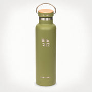  22oz (650 ml) Earthwell® Woodie™ Vacuum Bottle w/ Maple Cap - Sequoia Pine