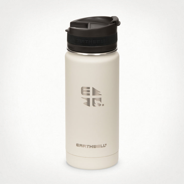 16oz (473 ml) Earthwell® Roaster™ Vacuum Insulated Bottle - Baja Sand