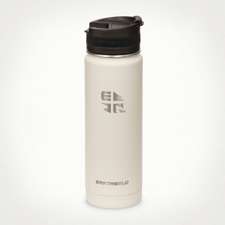 20oz (592 ml) Earthwell® Roaster™ Vacuum Insulated Bottle - Baja Sand